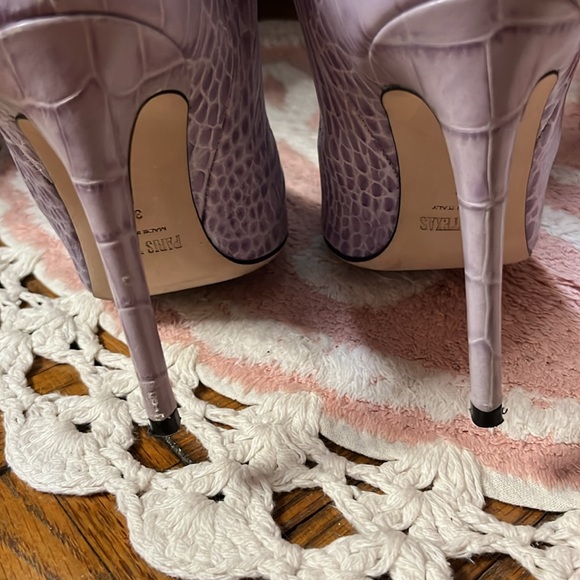 Paris Texas Lilla embossed croco stiletto boot 37 - Picture 7 of 11